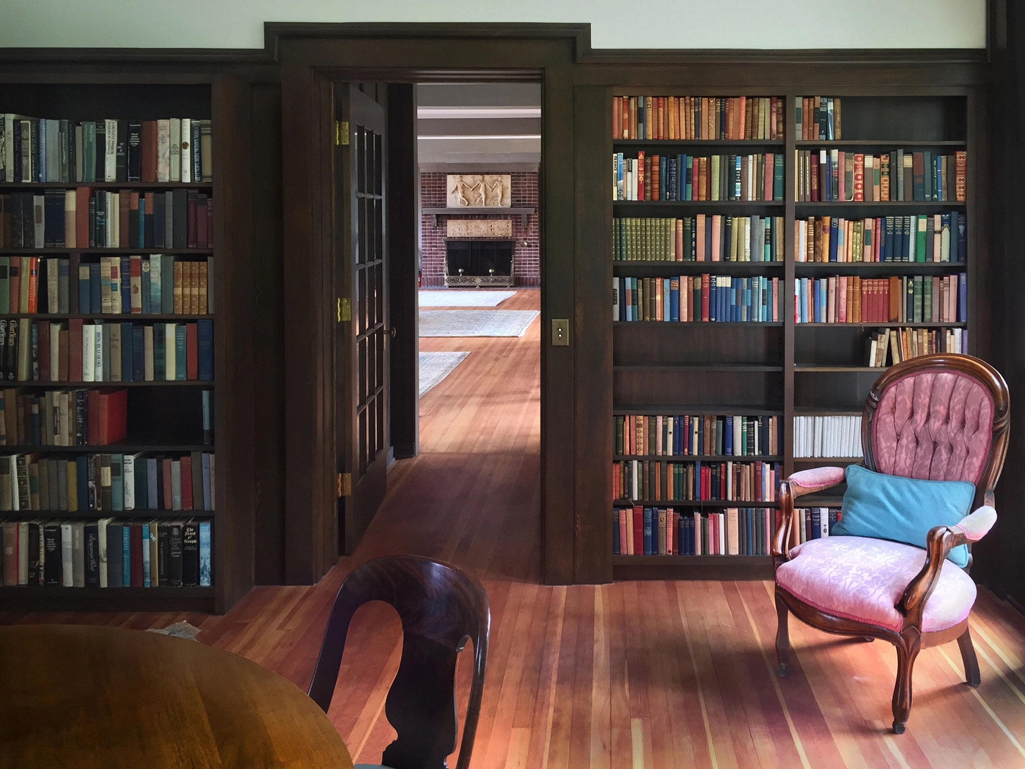 Restoration Point Residence - library